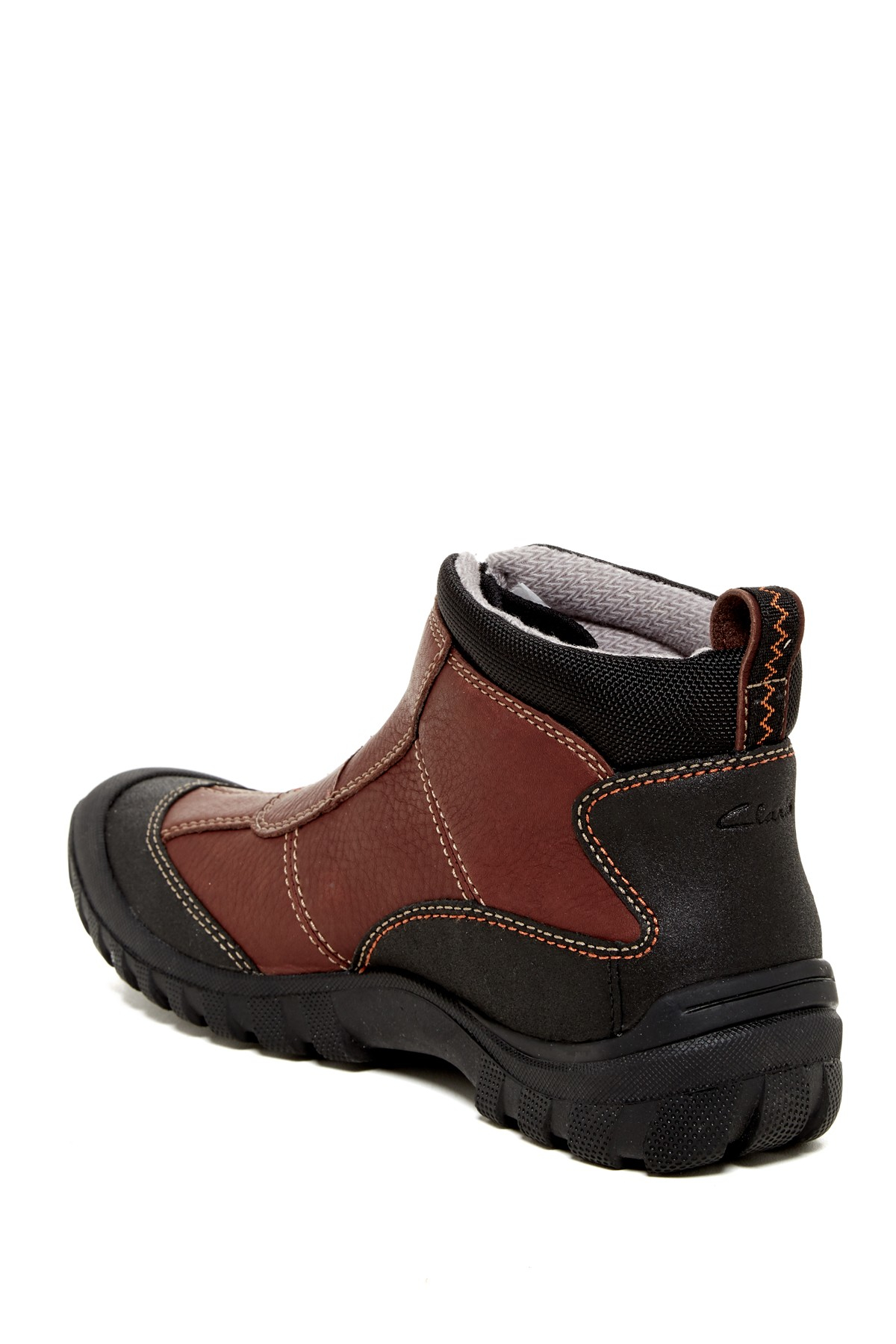 Clarks Leather Archeo Zip Waterproof Boot in Brown for Men - Lyst